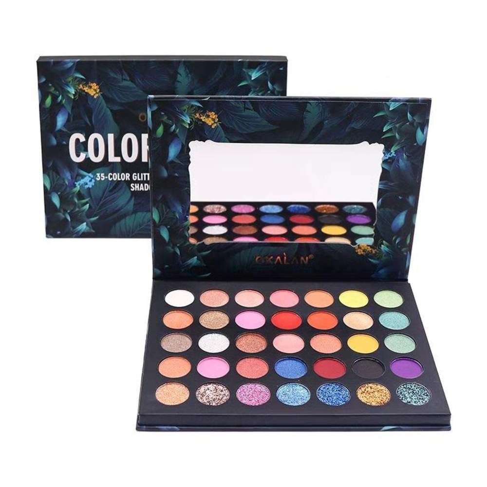 Color Burst 35 eyeshadow palette by okalan